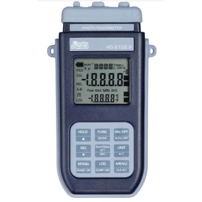HD2102.2 เครื่องวัดแสงสีฟ้า Blue Light Meter พร้อม Data Logger รองรับเปลี่ยนโพรบวัดแสงหลายชนิด