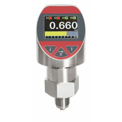 Digital Pressure Transmitter / Pressure Switch เครื่องส่งสัญญาณและสวิตช์ความดันดิจิทัลสำหรับงานอุตสาหกรรมรุ่น Precont PN4SC