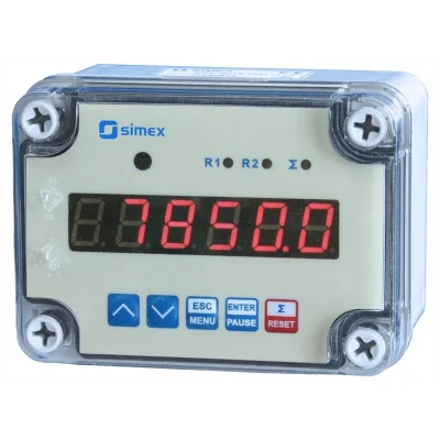 SPI-N118 เครื่องวัดอัตราการไหล เครื่องนับปริมาณ และเครื่องรวมปริมาณแบบติดผนัง IP67