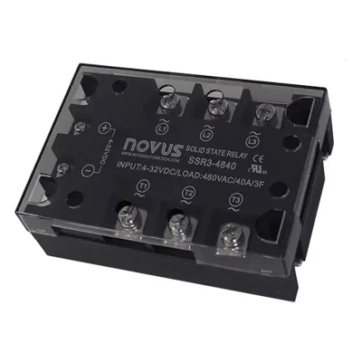 รีเลย์โซลิดสเตต 3 เฟส 40–90A สำหรับงานอุตสาหกรรมรุ่น SSR 40 to 90 Ampere (triphasic)