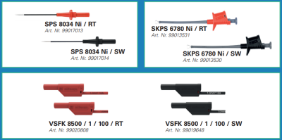 SET 9623 | 4 mm Safety Test and measurement set „Precision“