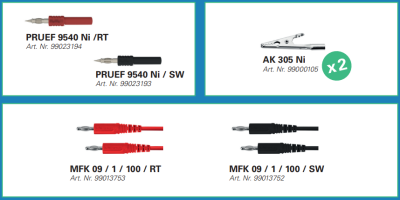 SET 9619 | 4 mm | Test and measurement set „Standard“
