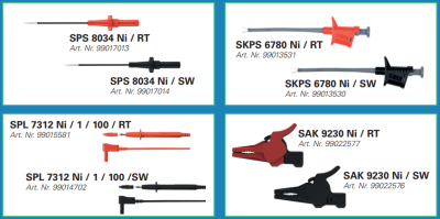 SET 9624 | 4 mm safety Test and measurement set „Universal“