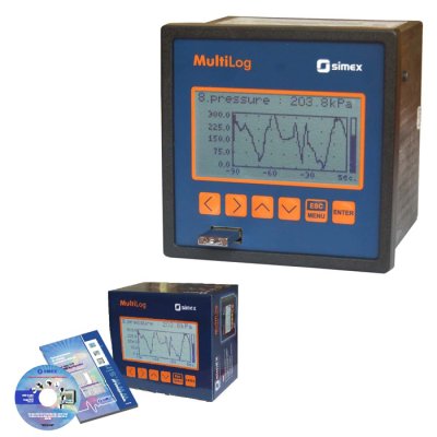 Multifunction data logger/recorder 8 ช่อง รุ่น SRD-99-8128-1-4-0B1