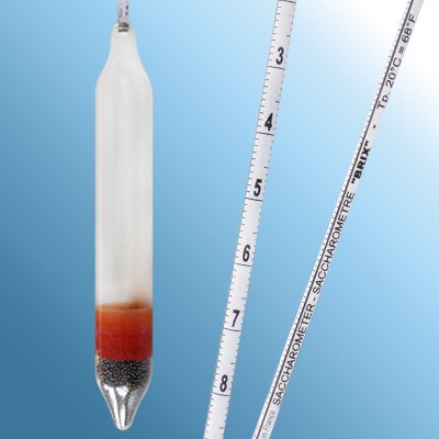 Saccharometer เครื่องมือวัดปริมาณน้ำตาลในของเหลว ย่านวัด 0 – 35% Brix