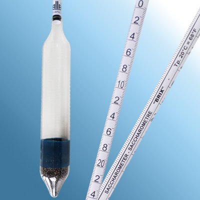 Saccharometer เครื่องมือวัดปริมาณน้ำตาลในของเหลว ย่านวัด 0 – 35% Brix