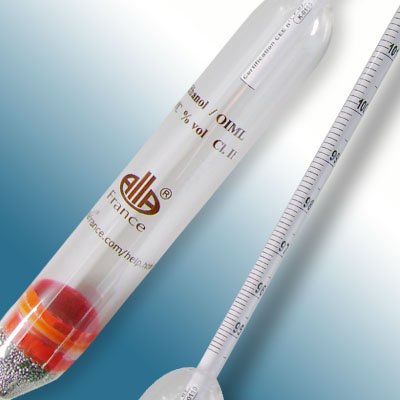 Alcoholometer ISO 4801 ย่านวัด   0 - 100% vol