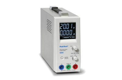 Switching Power Supply 100 W DC 1 - 20 V/0 - 5 A รุ่น PeakTech® 6095