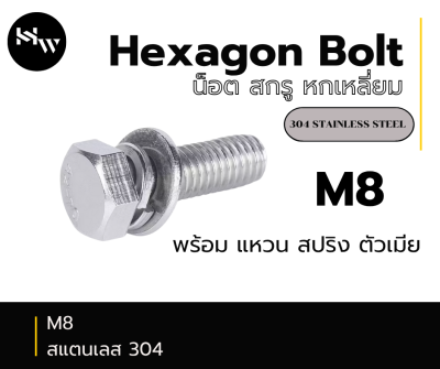Hexagon Bolt น็อต สกรู