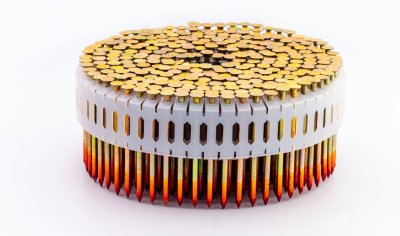 0º Plastic sheet collected nail