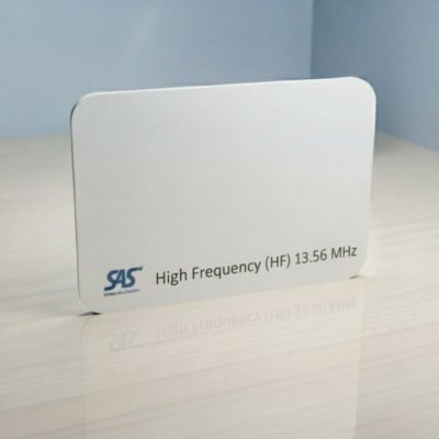 High Frequency (HF) 13.56 MHz.