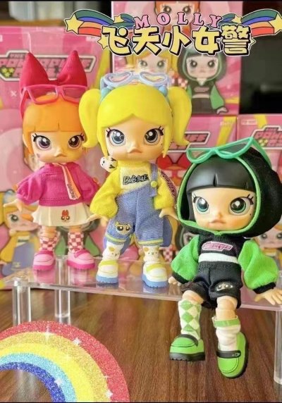 POPMART MOLLY x Powerpuff Girls