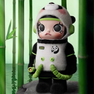 Pop Mart MEGA SPACE MOLLY PANDA 400%