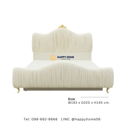 เตียงดีไซน์ รุ่น ARIEL 6ฟุต