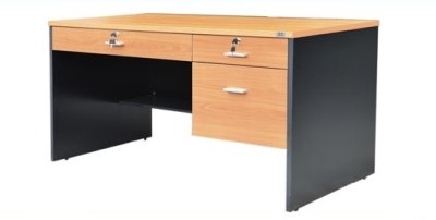 โต๊ะทำงานขนาด 120 cm - 3 ลิ้นชัก