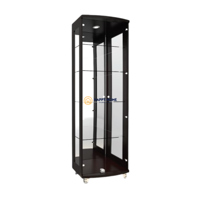 ตู้โชว์กระจกไฟดาวน์ไลท์ LED CB-009 - 60cm