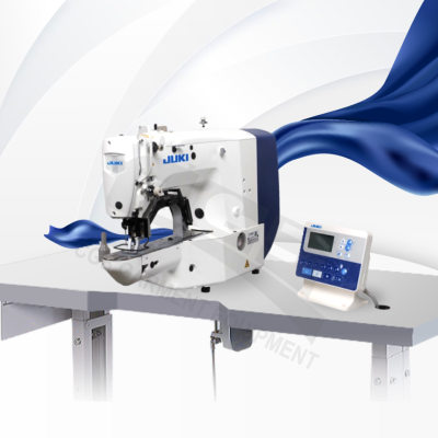 JUKI จักรเย็บ บาร์แท็คกิ้ง อุตสาหกรรม ระบบคอมพิวเตอร์ สำหรับ ผ้าบาง รุ่น LK-1900S-SS