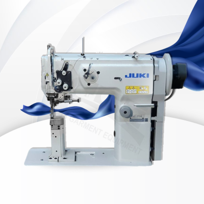 JUKI PLC-1710S จักรกระบอกตั้ง กระโหลกใหญ่ เข็มเดี่ยวตีนตะกุย จักรเย็บผ้าอุตสาหกรรม