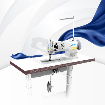 JUKI จักรเย็บเข็มคู่  กะโหลกใหญ่ ตีนตะกุย อุตสาหกรรม ระบบเข็มเดิน รุ่น LU-1508