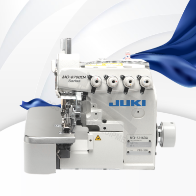 JUKI จักรโพ้ง 5 เส้น อุตสาหกรรม โพ้งเก็บริม 2 เข็ม 5 ด้าย รุ่น MO-6716DA