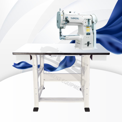 TYPICAL จักรกุ๊นกระบอกนอนเข็มเดี่ยว ตีนตะกุย-เข็มเดินตาม อุตสาหกรรม งานหนาพิเศษ รุ่น TW3-S335VB