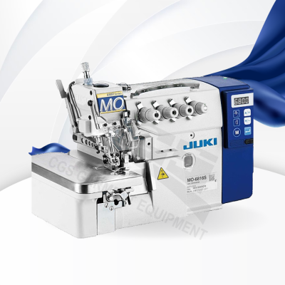 JUKI จักรโพ้ง 5 เส้น จักรโพ้งอุตสาหกรรม ระบบไดเร็คไดร์ฟ รุ่น MO-6816S /DD