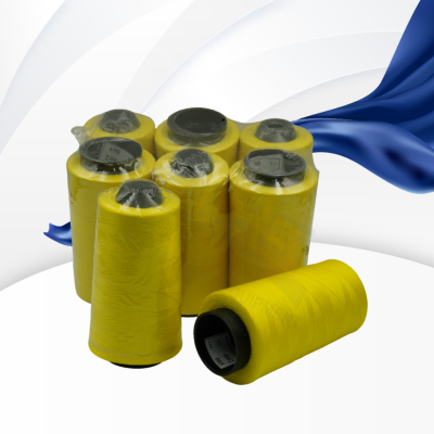 ด้ายเย็บตรากล้วยไม้ ด้ายเย็บผ้า เบอร์ 40/2 ด้ายเย็บสี #005 ด้ายเย็บผ้าเนื้อโพลี (SPUN POLYESTER 100%)