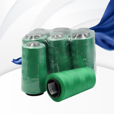 ด้ายเย็บตรากล้วยไม้ ด้ายเย็บผ้า เบอร์ 40/2 ด้ายเย็บสี #015 ด้ายเย็บผ้าเนื้อโพลี (SPUN POLYESTER 100%)