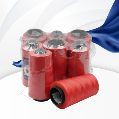 ด้ายเย็บตรากล้วยไม้ ด้ายเย็บผ้า เบอร์ 40/2 ด้ายเย็บสี #017 ด้ายเย็บผ้าเนื้อโพลี (SPUN POLYESTER 100%)