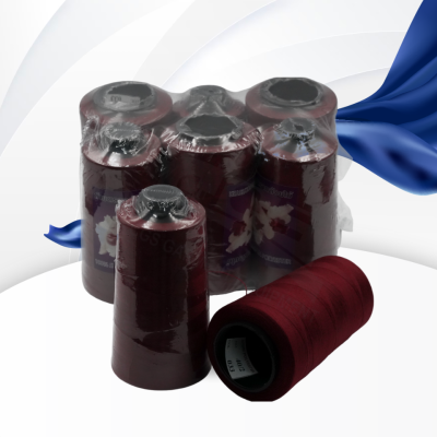 ด้ายเย็บตรากล้วยไม้ ด้ายเย็บผ้า เบอร์ 40/2 ด้ายเย็บสี #033 ด้ายเย็บผ้าเนื้อโพลี (SPUN POLYESTER 100%)