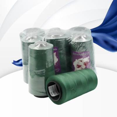 ด้ายเย็บตรากล้วยไม้ ด้ายเย็บผ้า เบอร์ 40/2 ด้ายเย็บสี #060 ด้ายเย็บผ้าเนื้อโพลี (SPUN POLYESTER 100%)