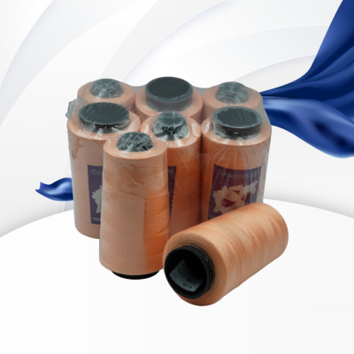 ด้ายเย็บตรากล้วยไม้ ด้ายเย็บผ้า เบอร์ 40/2 ด้ายเย็บสี #073 ด้ายเย็บผ้าเนื้อโพลี (SPUN POLYESTER 100%)