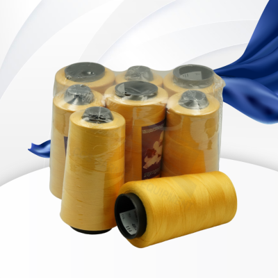 ด้ายเย็บตรากล้วยไม้ ด้ายเย็บผ้า เบอร์ 40/2 ด้ายเย็บสี #114 ด้ายเย็บผ้าเนื้อโพลี (SPUN POLYESTER 100%)