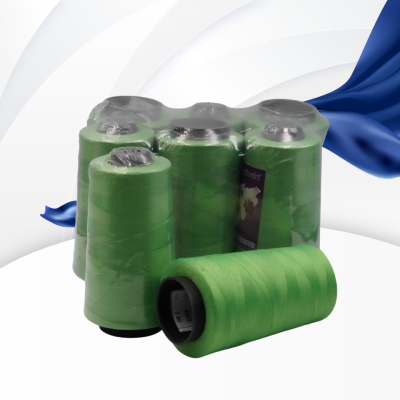 ด้ายเย็บตรากล้วยไม้ ด้ายเย็บผ้า เบอร์ 40/2 ด้ายเย็บสี #140 ด้ายเย็บผ้าเนื้อโพลี (SPUN POLYESTER 100%)