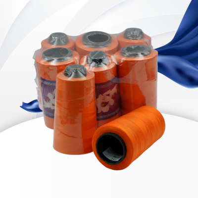 ด้ายเย็บตรากล้วยไม้ ด้ายเย็บผ้า เบอร์ 40/2 ด้ายเย็บสี #211 ด้ายเย็บผ้าเนื้อโพลี (SPUN POLYESTER 100%)