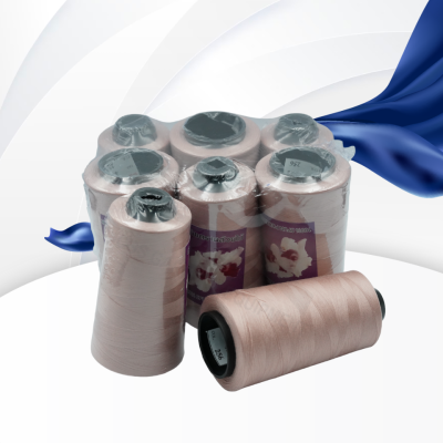 ด้ายเย็บตรากล้วยไม้ ด้ายเย็บผ้า เบอร์ 40/2 ด้ายเย็บสี #256 ด้ายเย็บผ้าเนื้อโพลี (SPUN POLYESTER 100%)