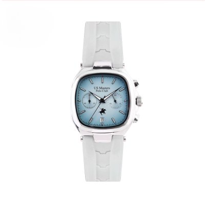 US MASTERS NEW SQUARE CHRONOGRAPH WHITE / BLUE