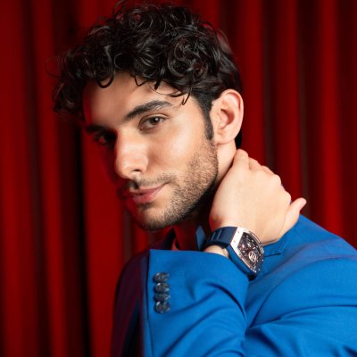 US MASTERS SIGNATURE HYPER-SQARE M.2 BLUE / PLATING BLACK