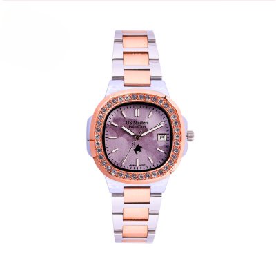 US MASTERS FIRST LADY GRAND DIAMOND SILVER ROSEGOLD / BROWN