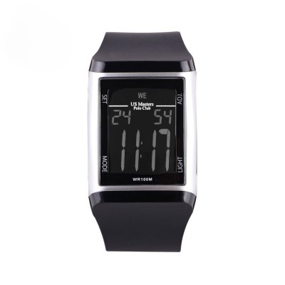 US MASTERS DIGI PU BLACK