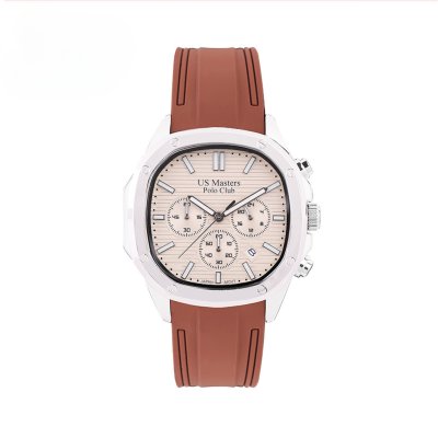 US MASTERS EMPIRE CHRONOGRAPH BROWN CREAM