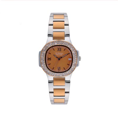 FIRST LADY GRAND DIAMOND SILVER ROSEGOLD / EARTHY ORANGE