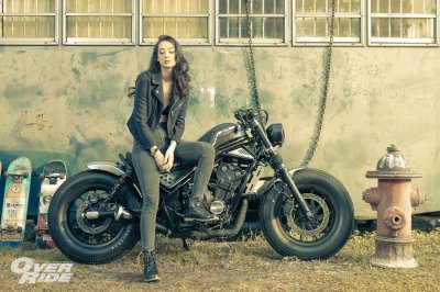 OverRide with Honda Rebel and "Madi Ross"