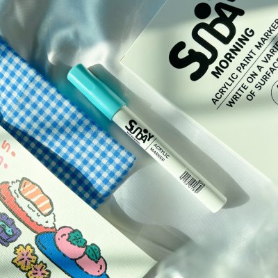 Sunday morning ปากกาอะคริลิค ACRYLIC PAINT MARKER Medium Size (เลือกสีได้) Sunday morning ปากกาอะคริลิค ACRYLIC PAINT MARKER Medium Size (เลือกสีได้)
