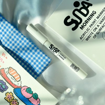 Sunday morning ปากกาอะคริลิค ACRYLIC PAINT MARKER Medium Size (เลือกสีได้) Sunday morning ปากกาอะคริลิค ACRYLIC PAINT MARKER Medium Size (เลือกสีได้)