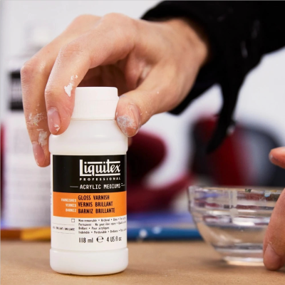 Liquitex สื่อผสมชนิดเจลผิวเงา ผิวด้าน 118มล. (4OZ)