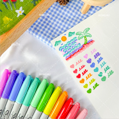 Sharpie ปากกาชาร์ปี้ สี Glam pop (แพ็ค 5,12 ด้าม) ปากกามาร์คเกอร์ Sharpie Fine Glam Sharpie ปากกาชาร์ปี้ สี Glam pop (แพ็ค 5,12 ด้าม) ปากกามาร์คเกอร์ Sharpie Fine Glam