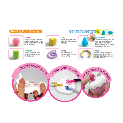 ANGEL CLAY ชุดดินปั้น ปลอดภัย ไร้สารพิษ ของเล่นเด็ก NON-TOXIC Clay ANGEL CLAY ชุดดินปั้น ปลอดภัย ไร้สารพิษ ของเล่นเด็ก NON-TOXIC Clay