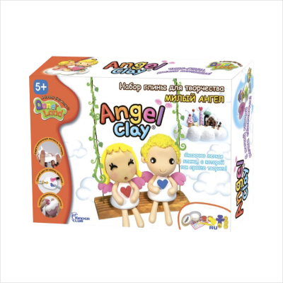 ANGEL CLAY ชุดดินปั้น ปลอดภัย ไร้สารพิษ ของเล่นเด็ก NON-TOXIC Clay