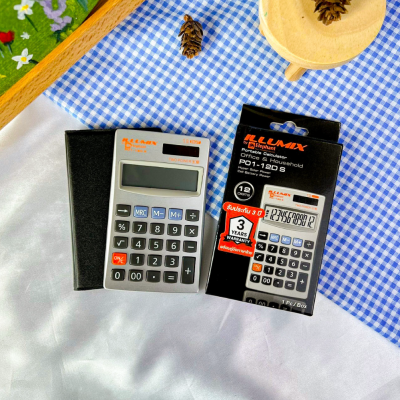 ELEPHANT เครื่องคิดเลขตราช้าง หน้าจอแสดงตัวเลข 12 หลัก พร้อมฟังก์ชั่นครบครัน ELEPHANT เครื่องคิดเลขตราช้าง หน้าจอแสดงตัวเลข 12 หลัก พร้อมฟังก์ชั่นครบครัน